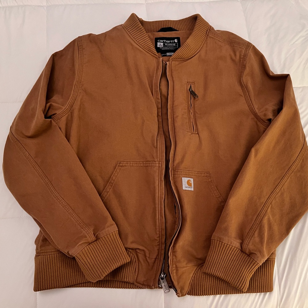 Carhartt Tan Relaxed Fit Jacket
